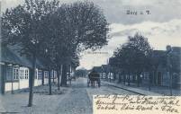 Süderstraße mit Kutsche vor über 100 Jahren